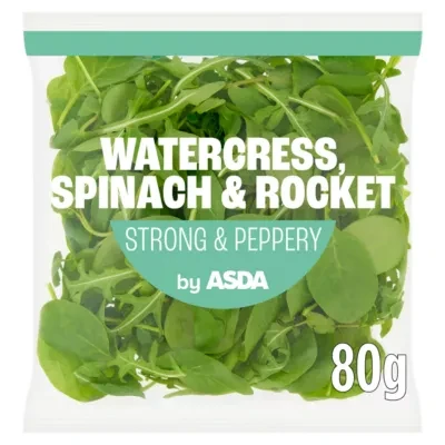 ASDA Watercress, Spinach & Rocket 80g