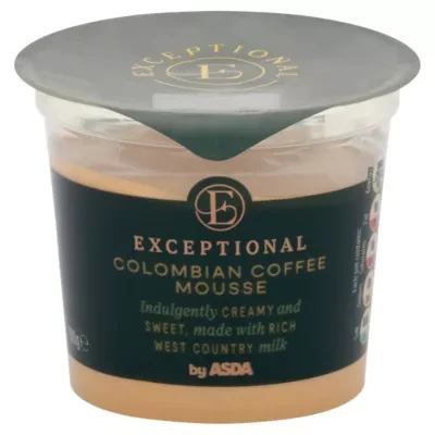 Exceptional by ASDA Exceptional by  Colombian Coffee Mousse 100g