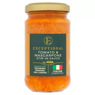 Exceptional by ASDA Exceptional by  Tomato & Mascarpone Stir-in Sauce 190g