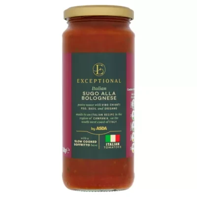 Exceptional by ASDA Exceptional by  Italian Sugo Alla Bolognese 340g