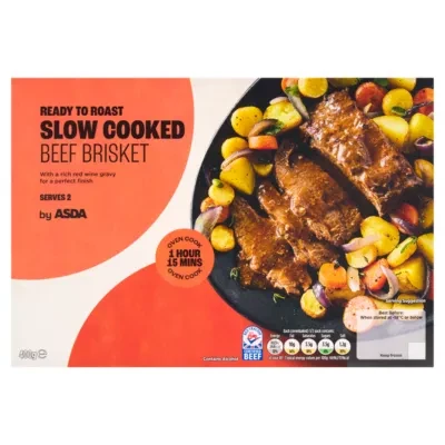 ASDA Ready to Roast Slow Cooked Beef Brisket 400g