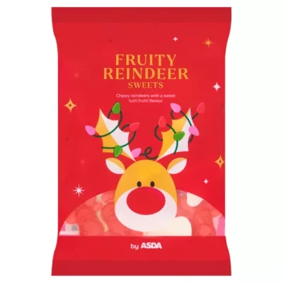 ASDA Fruity Reindeer Sweets 130g