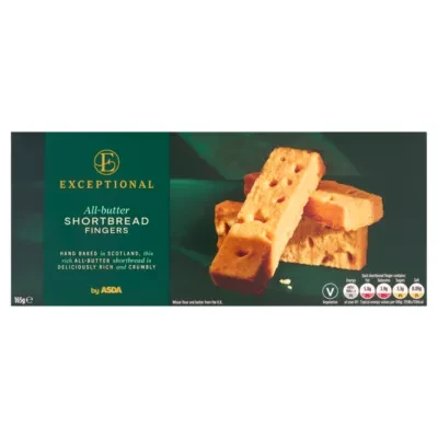 Exceptional By Asda Exceptional by  All-Butter Shortbread Fingers 165g