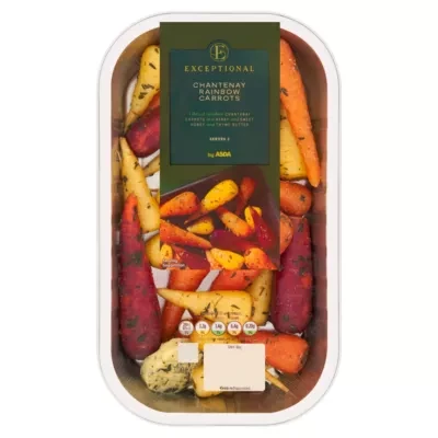 ASDA Exceptional by  Chantenay Rainbow Carrots 300g