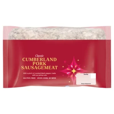 ASDA Classic Cumberland Pork Sausagemeat 400g