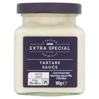 ASDA Extra Special Exceptional by  Tartare Sauce with single cream 185g