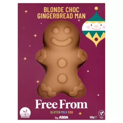 Free From by ASDA Blonde Choc Gingerbread Man 100g
