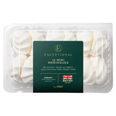 Exceptional by ASDA Exceptional by  12 Mini Meringues