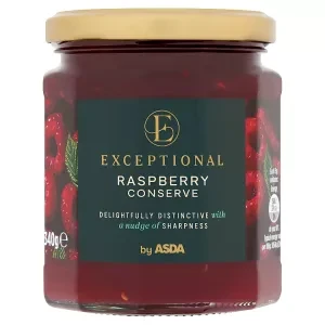 Exceptional by ASDA Raspberry Conserve 340g