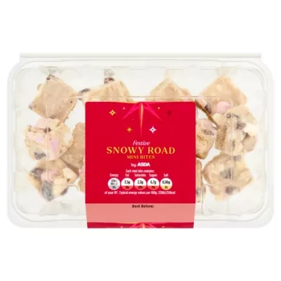 ASDA Festive Snowy Road Mini Bites 182g
