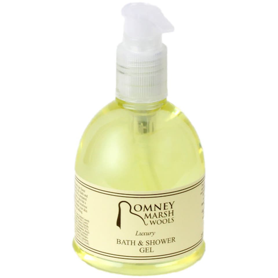 Romney Marsh Wools Luxury Lanolin Bath and Shower Gel 300ml
