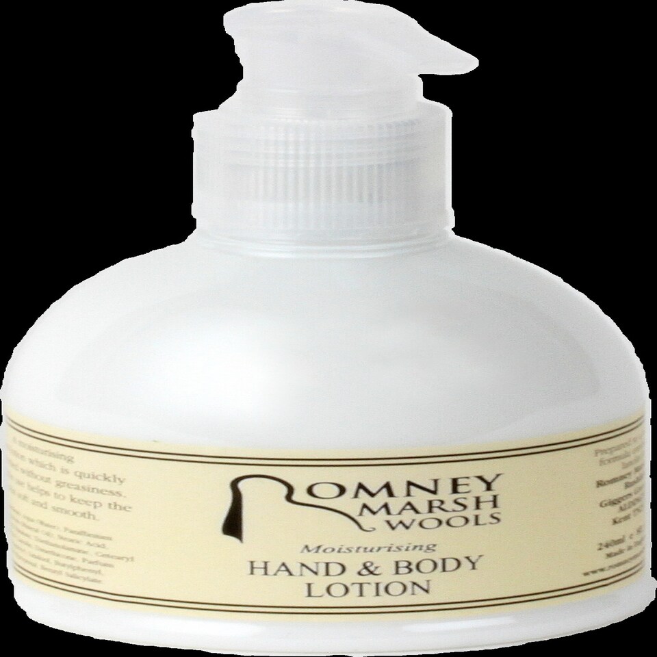Romney Marsh Wools Luxury Lanolin Hand & Body Lotion 300ml