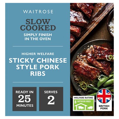 Waitrose Slow Cooked Sticky Chinese Style Pork Ribs