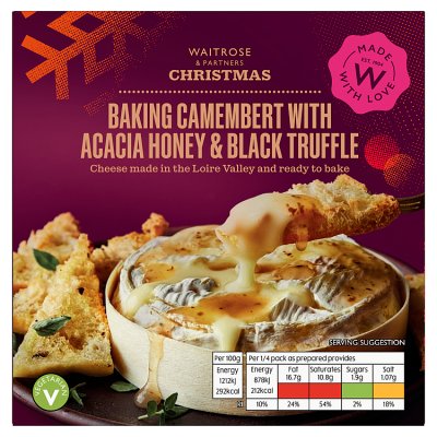 Waitrose Baking Camembert with Honey & Truffle