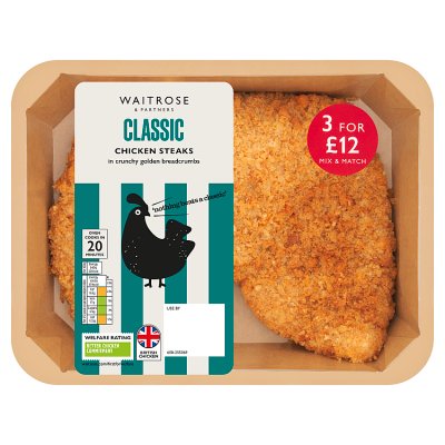 Waitrose Classic Chicken Steaks