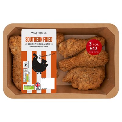 Waitrose Southern Fried Chicken Drumsticks & Thighs