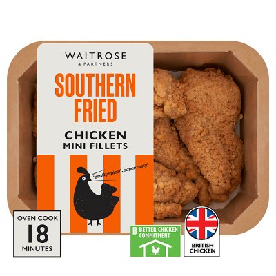 Waitrose Southern Fried Breaded Chicken Mini Fillets