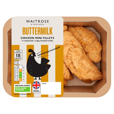 Waitrose Buttermilk Chicken Mini Fillets