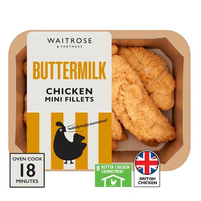Waitrose Buttermilk Chicken Mini Fillets