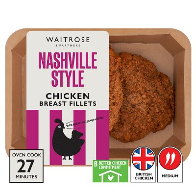 Waitrose Nashville Style Chicken Breast Fillets