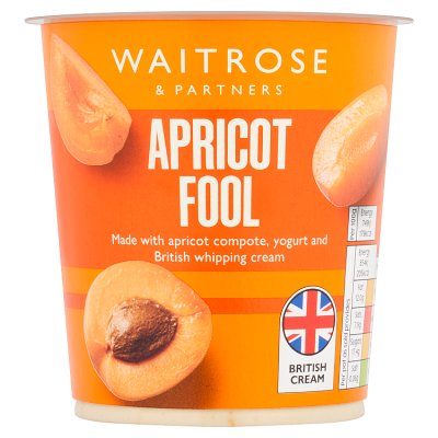 Waitrose Apricot Fruit Fool
