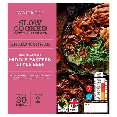 Waitrose Slow Cooked Middle Eastern Style Beef