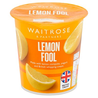 Waitrose Lemon Fruit Fool