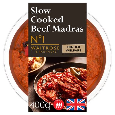 No.1 Slow Cooked Beef Madras Curry for 2
