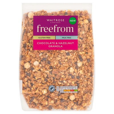 Waitrose Free From Chocolate & Hazelnut Granola