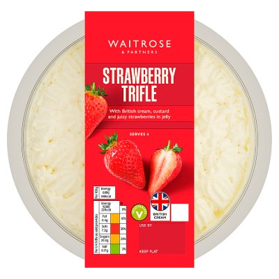 Waitrose Strawberry Trifle