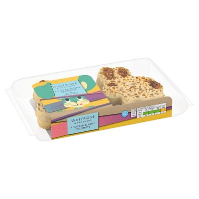Waitrose 4 Easter Bunny Crumpets