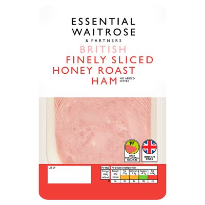 Essential British Finely Sliced Honey Roast Ham