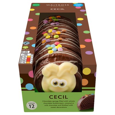 Waitrose Cecil Chocolate Sponge Cake