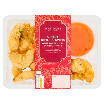 Waitrose Crispy Prawns with a Sweet Chilli Dip