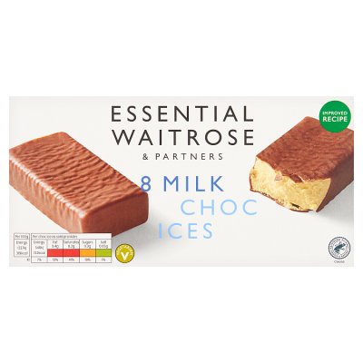 Essential 8 Milk Choc Ices