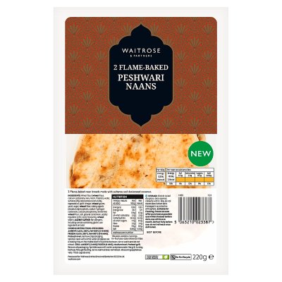 Waitrose Peshwari Naan