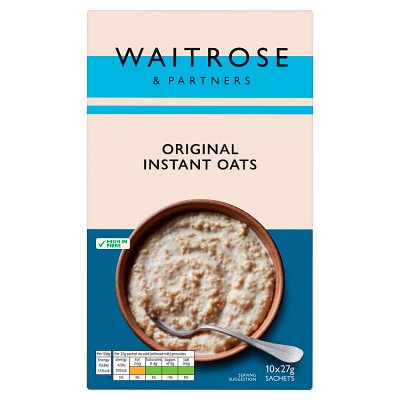 Waitrose Original Instant Porridge Oats