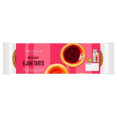 Waitrose 6 Jam Tarts