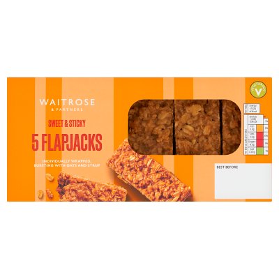 Waitrose 5 Flapjacks