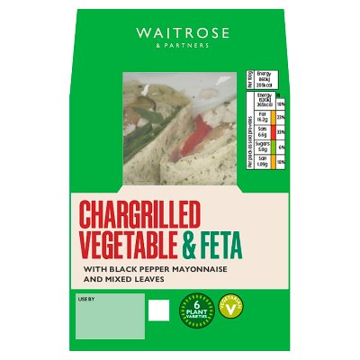 Waitrose Summer Chargrilled Vegetable & Feta Wrap
