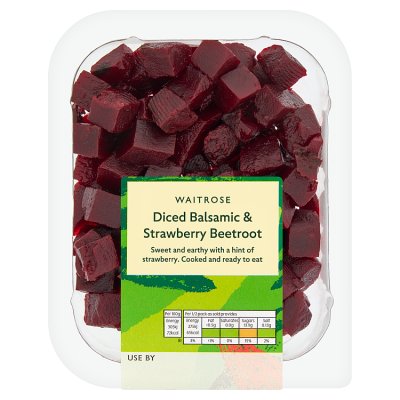Waitrose Summer Diced Balsamic & Strawberry Beetroot