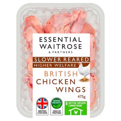 Waitrose Slower Reared Chicken Wings