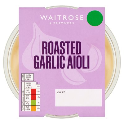 Waitrose Roasted Garlic Aioli Dip