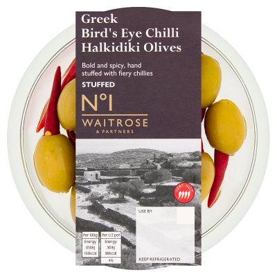 No.1 Greek Bird's Eye Chilli Halkidiki Olives