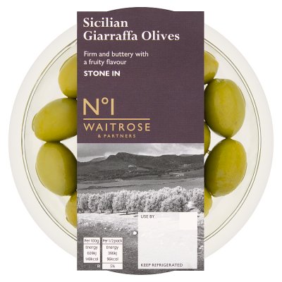 No.1 Sicilian Giarraffa Olives