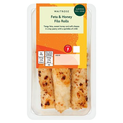 Waitrose Feta & Honey Filo Rolls