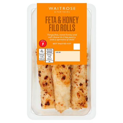 Waitrose Feta & Honey Filo Rolls
