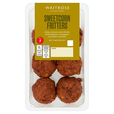 Waitrose Sweetcorn Fritters