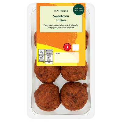 Waitrose Sweetcorn Fritters