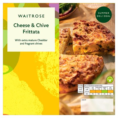 Waitrose Cheese & Chive Frittata